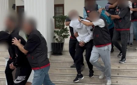 FUHUŞ OPERASYONUNDA 4 ŞÜPHELİ TUTUKLANDI