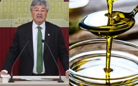 ZEYTİNYAĞI İHRACATINDA YÜZDE 62’LİK KAYIP TBMM’NİN GÜNDEMİNE TAŞINDI