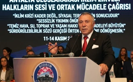 BODRUM ÇEVRE PLATFORMU’NDAN ANTALYA İKLİM ZİRVESİ ÇAĞRISI: “İKLİM KRİZİ KADER DEĞİL, SİYASAL TERCİHLERİN SONUCUDUR”