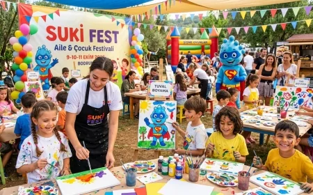 BODRUM’DA  AİLE VE ÇOCUKLARIN KATILABİLECEĞİ FESTİVAL DÜZENLENİYOR