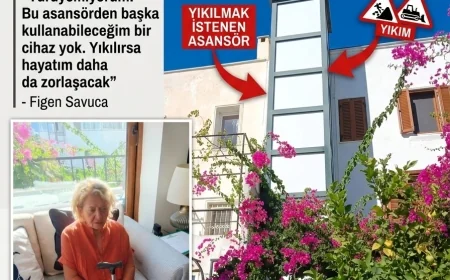 BİRAZCIK VİCDAN YETER! 82 YAŞINDAKİ ENGELLİ KADININ ASANSÖRÜ YIKILMAK İSTENİYOR