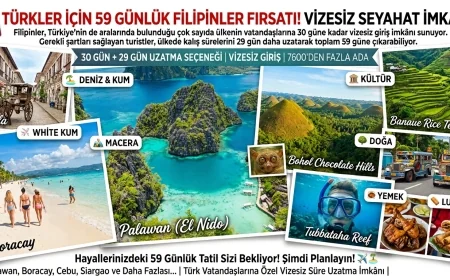 TÜRKLER İÇİN 59 GÜNLÜK FİLİPİNLER FIRSATI! VİZESİZ SEYAHAT İMKÂNI