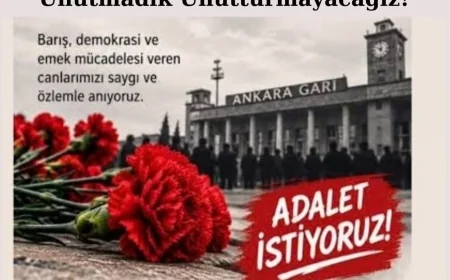 Bodrum’da 10 Ekim Ankara Gar Katliamı Açıklaması yapılacak