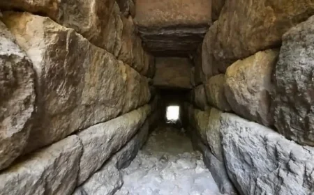 MİLAS’TA BİNLERCE YILLIK SU TAHLİYE KANALI ORTAYA ÇIKTI!