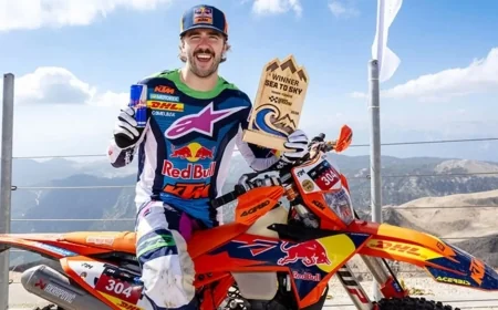 Türkiye bu şampiyonu konuşuyor.  Sea to Sky’da zafer Manuel Lettenbichler’in!