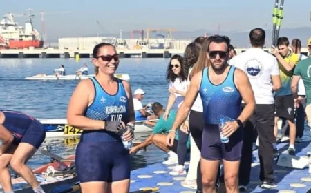 BODRUM’UN KÜREKÇİLERİ KOCAELİ’DE İLK 4’E GİRDİ
