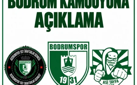 BODRUM’UN RANTININ PEŞİNDE KOŞANLARIN SPORUN RUHUNDAN ANLAMAMASI NORMAL  BODRUMSPOR 1931 TARAFTARLAR DERNEĞİ  ASİ TAYFA TARAFTAR GRUBU’NDAN  BODRUM KAMUOYUNA VE BÜYÜK BODRUMSPOR TARAFTARINA