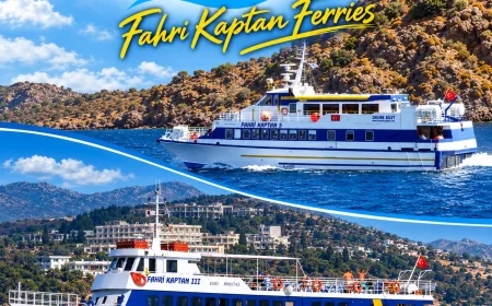  FAHRİ KAPTAN FERİBOTU  İSTANKÖY (KOS) HATTINA YENİLENEREK  DÖNDÜ