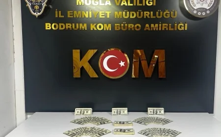 BODRUM’DA 46 BİN 200 SAHTE DOLAR ELE GEÇİRİLDİ!
