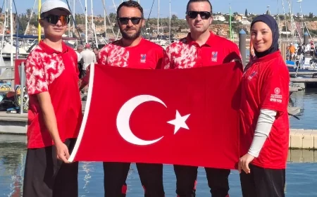 Para Yelken Dünya Şampiyonası Hansa 303 Sınıfı Yarışları Tamamlandı