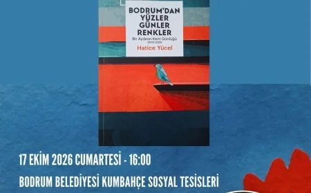 BODRUM’UN KÜLTÜRÜ VE HİKÂYELERİ BU SÖYLEŞİDE BULUŞUYOR: YAZAR HATİCE YÜCEL KUMBAHÇE’DE SEVENLERİYLE BİR ARAYA GELİYOR