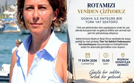 TUNA ALTUNKAYA "ROTAMIZI YENİDEN ÇİZİYORUZ": TÜM YAT SEKTÖRÜ FEDERASYONU BODRUM’DAN YOLA ÇIKIYOR!
