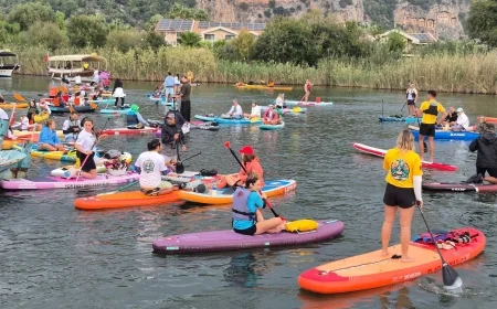 Muğla Dalyan’da  "7. Caretta Paddle Fest 2026" Coşkusu!