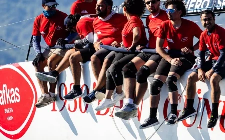 TÜRKİYE YAT ŞAMPİYONASI’NDA İLK GÜN HEYECANI BAŞLADI