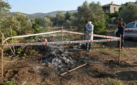 Bodrum'da Temizlik Ateşi Faciayla Bitti:  Yaşlı Adam Ateşin İçine Düşerek Can Verdi