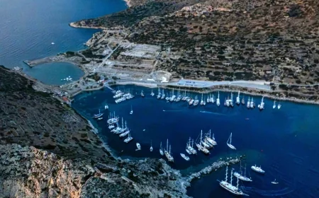 THE BODRUM CUP YATÇILARI KNİDOS’UN TARİHİNE YOLCULUK YAPTI