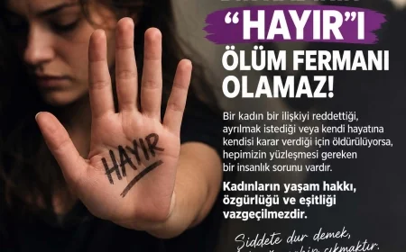 MUĞLA GÜÇBİRLİĞİ’NDEN KADIN CİNAYETLERİNE TEPKİ: “BİR KADININ HAYIR’I, ÖLÜM FERMANI OLAMAZ!”