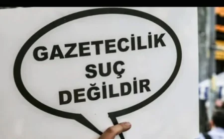 BODRUM’DA BASIN ÖZGÜRLÜĞÜ ÇAĞRISI: “GAZETECİLİK SUÇ DEĞİLDİR!”