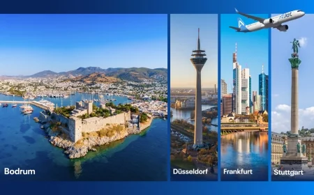 AJET Bodrum ve Dalaman’dan Almanya uçuşlarına başlıyor
