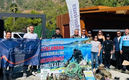 GÖCEK’TE DENİZİN DİBİNDEN ÇIKANLAR ŞAŞIRTTI!