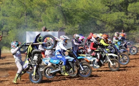 Türkiye Motokros Şampiyonası’nda bu yılın şampiyonları belli oldu
