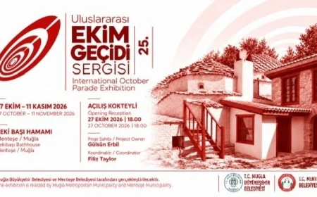 Cumhuriyet’in 103. Yılında Uluslararası Ekim Geçidi: 46 Sanatçı Muğla’da Buluşuyor