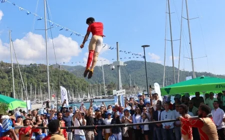 MARMARİS’TE OKTOBERFEST COŞKUSU! TURİSTLERDEN BÜYÜK İLGİ