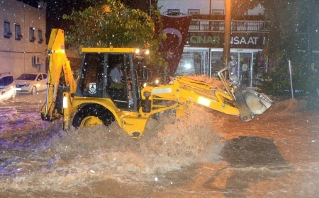 MUĞLA’DA SEL FELAKETİNİN BİLANÇOSU AÇIKLANDI: 94 İHBAR, MAHSUR KALAN VATANDAŞLAR!