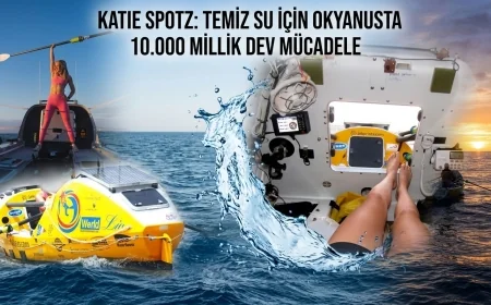 OKYANUSTA  TEK BAŞINA....10 BİN MİL BOYUNCA TEK BAŞINA KÜREK ÇEKECEK: HEDEFİ 100 BİN İNSANA TEMİZ SU