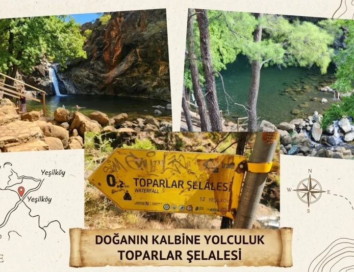 BODRUM’A BİRKAÇ SAAT UZAKLIKTA SAKLI CENNET: TOPARLAR ŞELALESİ