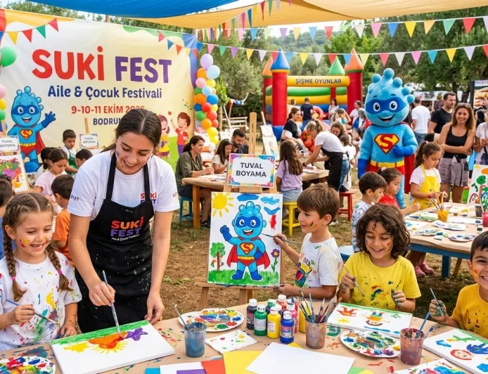 BODRUM’DA  AİLE VE ÇOCUKLARIN KATILABİLECEĞİ FESTİVAL DÜZENLENİYOR