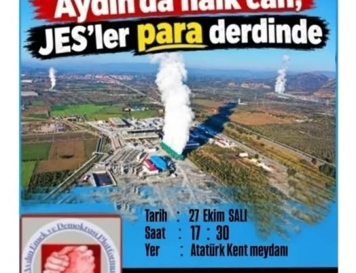 AYDINLILAR'DAN JEOTERMAL İSYAN
