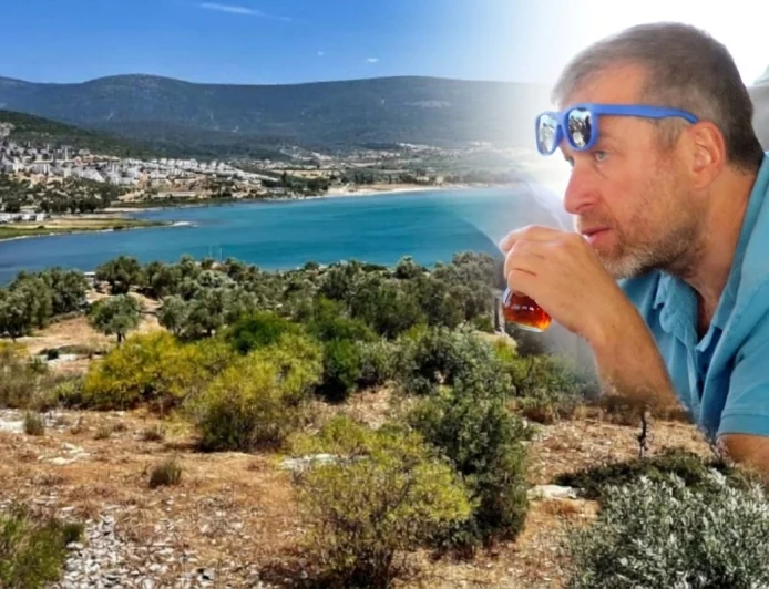 ABRAMOVİÇ’İN BODRUM TUTKUSU BİTMİYOR,,RUS MİLYARDER İKİ ÖZEL PLAJI OLAN 100 DÖNÜMLÜK ARAZİ ALDI