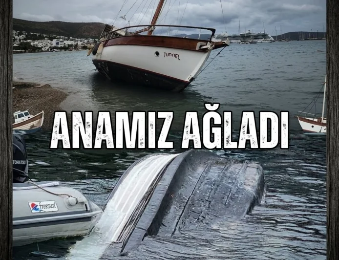 Bodrum’da olumsuz hava koşulları ve boat show tekne sahiplerini ve kaptanları isyan ettirdi “Anamız ağladı”