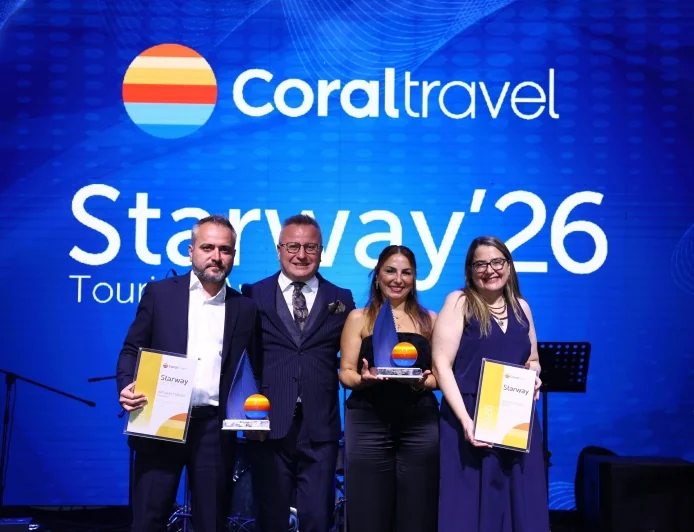 Coral Travel Türkiye Starway Turizm Ödülleri sahiplerini buldu