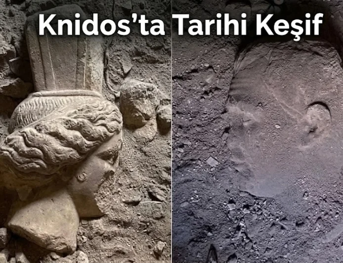 BİLİM VE SANATIN ANTİK MERKEZİ KNİDOS’TA TARİHİ KEŞİF: HELENİSTİK VE ROMA DÖNEMİNE AİT HEYKEL BAŞLARI ORTAYA ÇIKARILDI