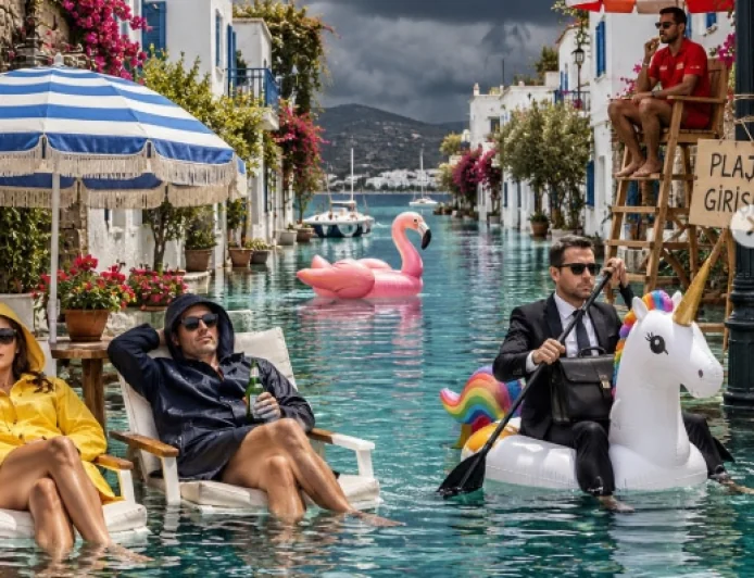BİR BODRUM  HAYALİ...BODRUM’A YAĞMUR YAĞDI, TURİZMİN 12 AYLIK HAYALİ SUYA MI DÜŞTÜ?
