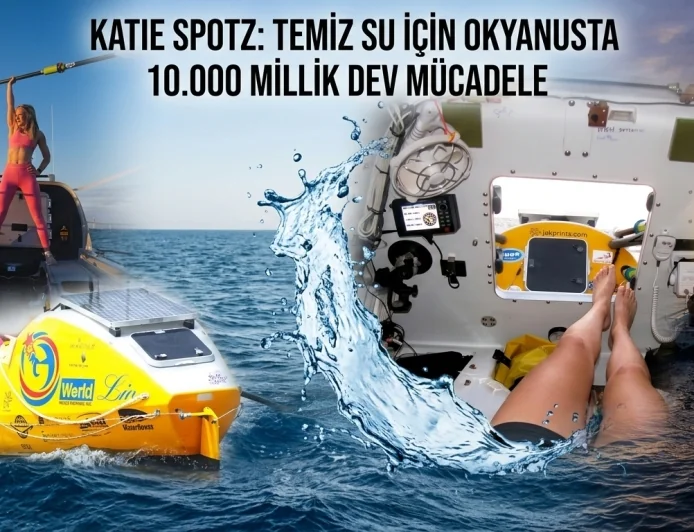 OKYANUSTA  TEK BAŞINA....10 BİN MİL BOYUNCA TEK BAŞINA KÜREK ÇEKECEK: HEDEFİ 100 BİN İNSANA TEMİZ SU