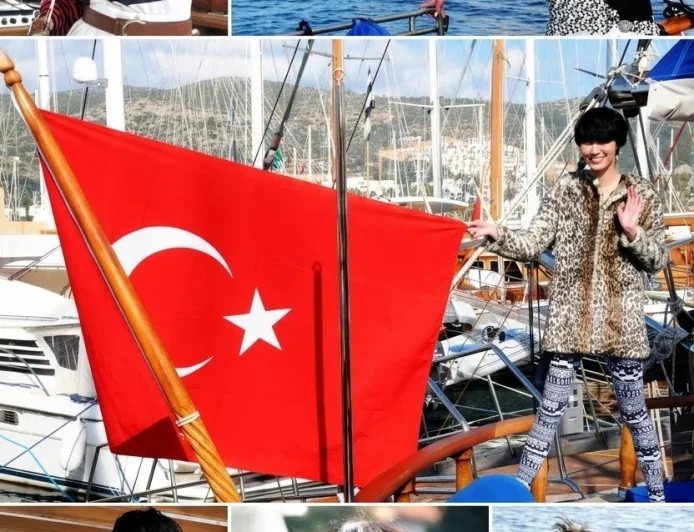 Çinli Manken Huang Zheng Bodrum’da Hem İş Hem Tatil Yaptı: Çinli Turistler İçin Gönüllü Elçi Oldu