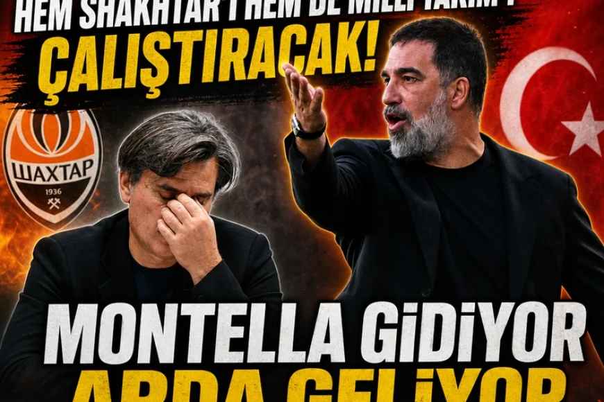 Montella’nın yerine Arda Turan geliyor