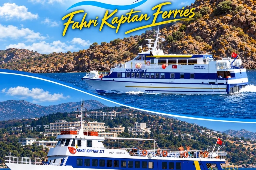  FAHRİ KAPTAN FERİBOTU  İSTANKÖY (KOS) HATTINA YENİLENEREK  DÖNDÜ