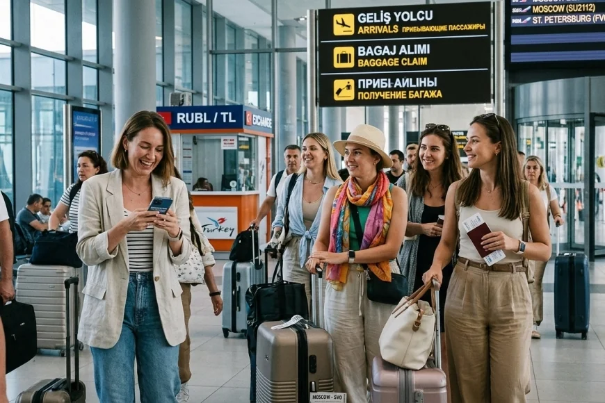RUSYA İLE DEV UÇUŞ HAMLESİ: ANTALYA VE BODRUM'A TURİST AKINI BAŞLIYOR!