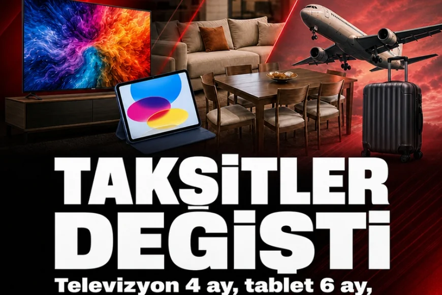 TAKSİTLİ ALIŞVERİŞTE YENİ DÖNEM! SEYAHAT VE KONAKLAMAYA 18 AY TAKSİT