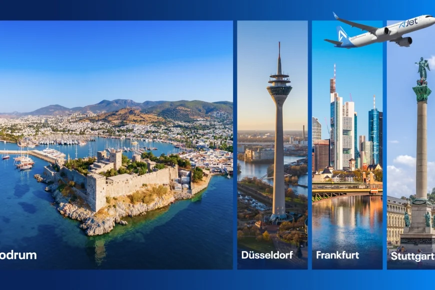 AJET Bodrum ve Dalaman’dan Almanya uçuşlarına başlıyor