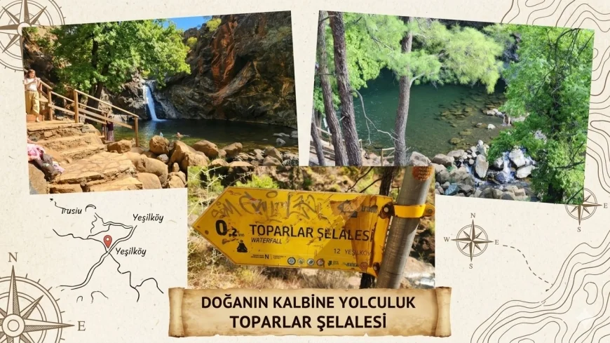 BODRUM’A BİRKAÇ SAAT UZAKLIKTA SAKLI CENNET: TOPARLAR ŞELALESİ