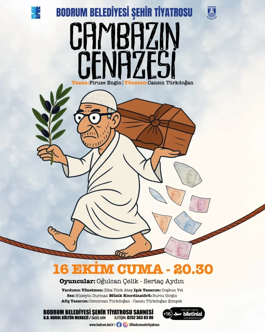 Şehir Tiyatrosu Yeni Sezona Cambazın Cenazesi ile giriyor
