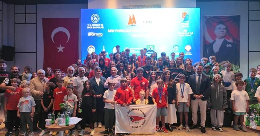 TYF YELKEN LİGİ TECHNO 293 SINIFINDA MADALYALAR SAHİPLERİNİ BULDU