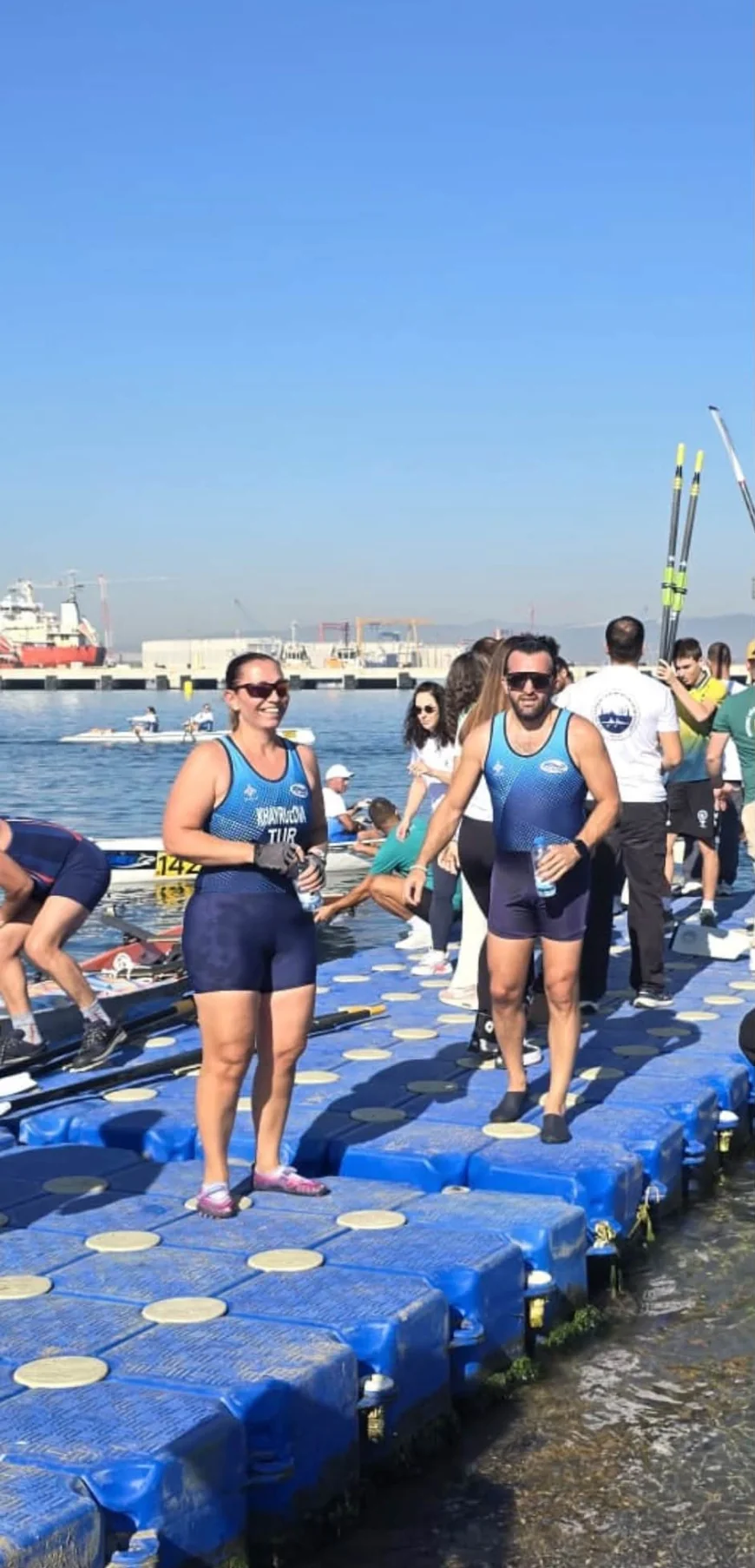 BODRUM’UN KÜREKÇİLERİ KOCAELİ’DE İLK 4’E GİRDİ
