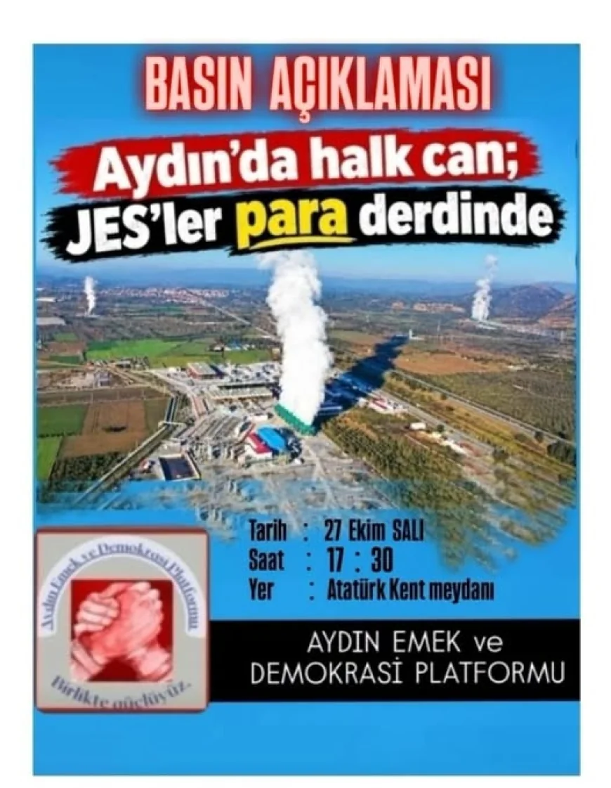 AYDINLILAR'DAN JEOTERMAL İSYAN