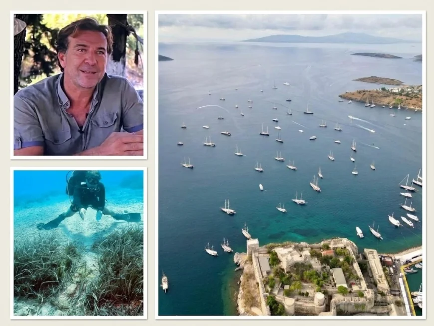    BODRUM BOATSHOW KRİZLE BAŞLIYOR  Deniz Bioloğu Prof. Dr.Mert Gökalp’ten Boatshow’daki teknelere uyarı geldi”Bu kadar teknenin demir atmasına ne deniz dayanır ne deniz canlıları”   